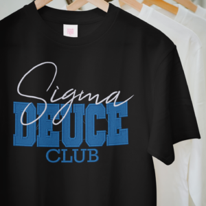 DEUCE CLUB T-Shirt - Black